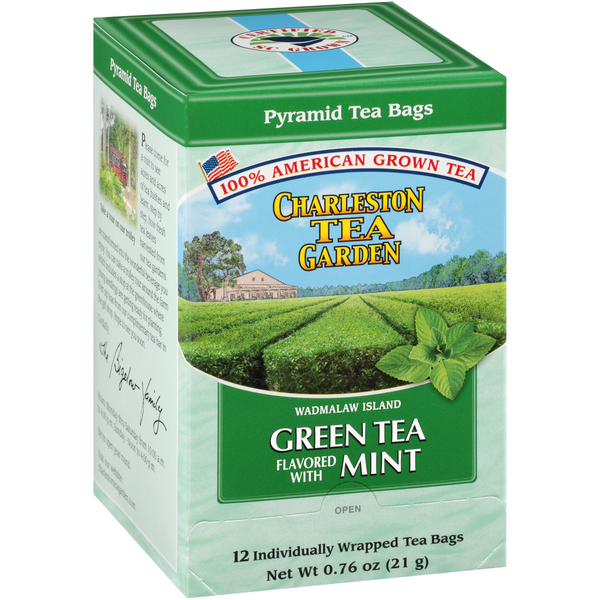 Green Tea with Mint Pyramid
