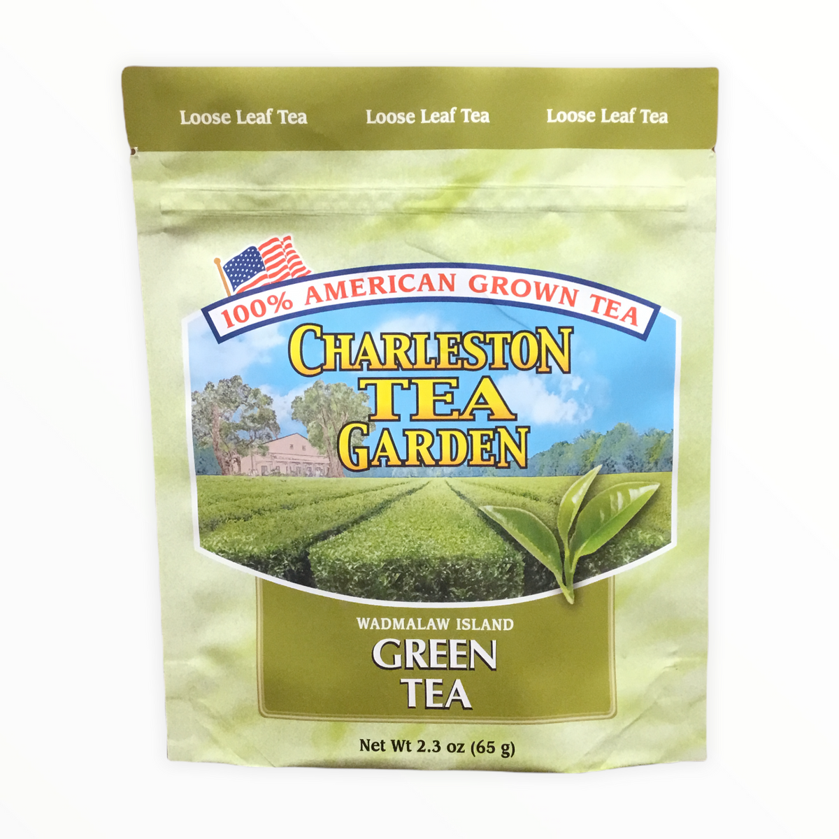 Island Green Pouch | Loose Leaf Green Tea – Charleston Tea Garden