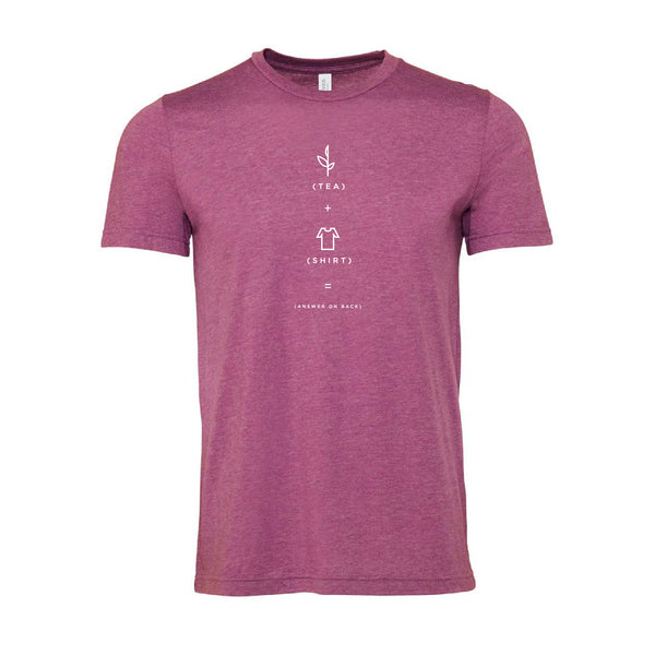 Tea Shirt Heather Magenta