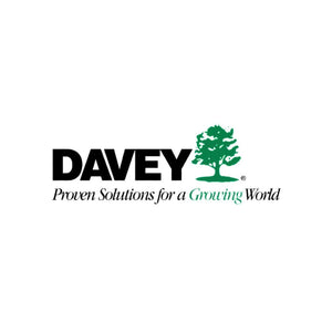 the name Davey sit beside the image of a green tree with the words Proven Solutions for a Growing World 
