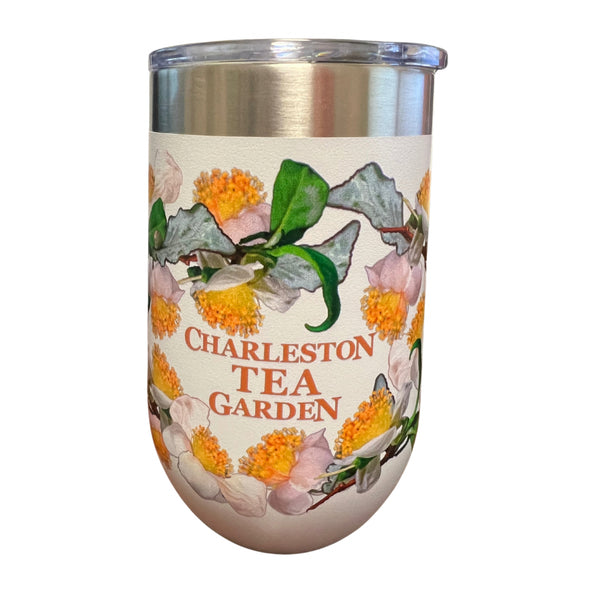 16 oz Tumbler Tea Garden Flower