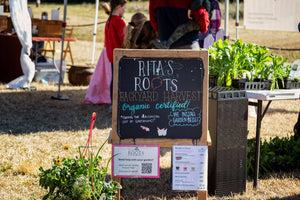 Rita's Roots Sign at the 2026 CTG Garden Show