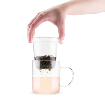 Blake Glass Tea Infuser Mug