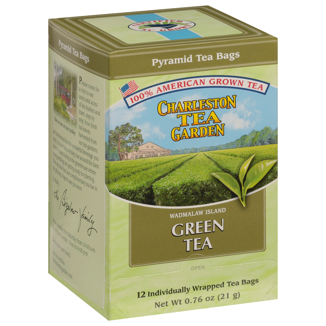 Pyramid Tea Bags – Charleston Tea Garden