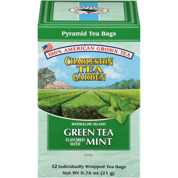 Green Tea with  Mint Pyra