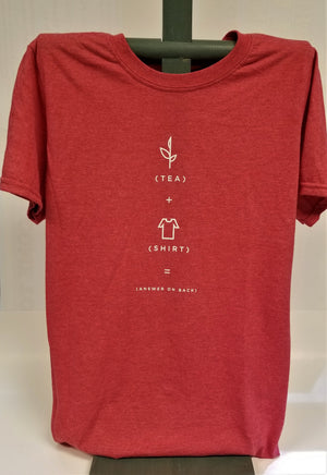 Heather Red Tea Shirt Front