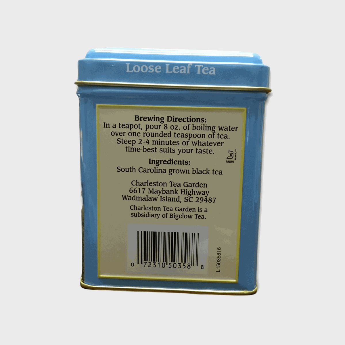 American Classic Tin Charleston Tea Garden